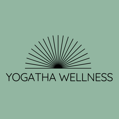 Never Run Out of Ideas: Top Tips for Generating Fresh Blog Topics Logo Yogatha Wellness 2025 Green Black